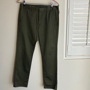 BONOBOS Saturday Slim Fit Straight Leg Dark Green Chinos Men’s Size 32W/L30